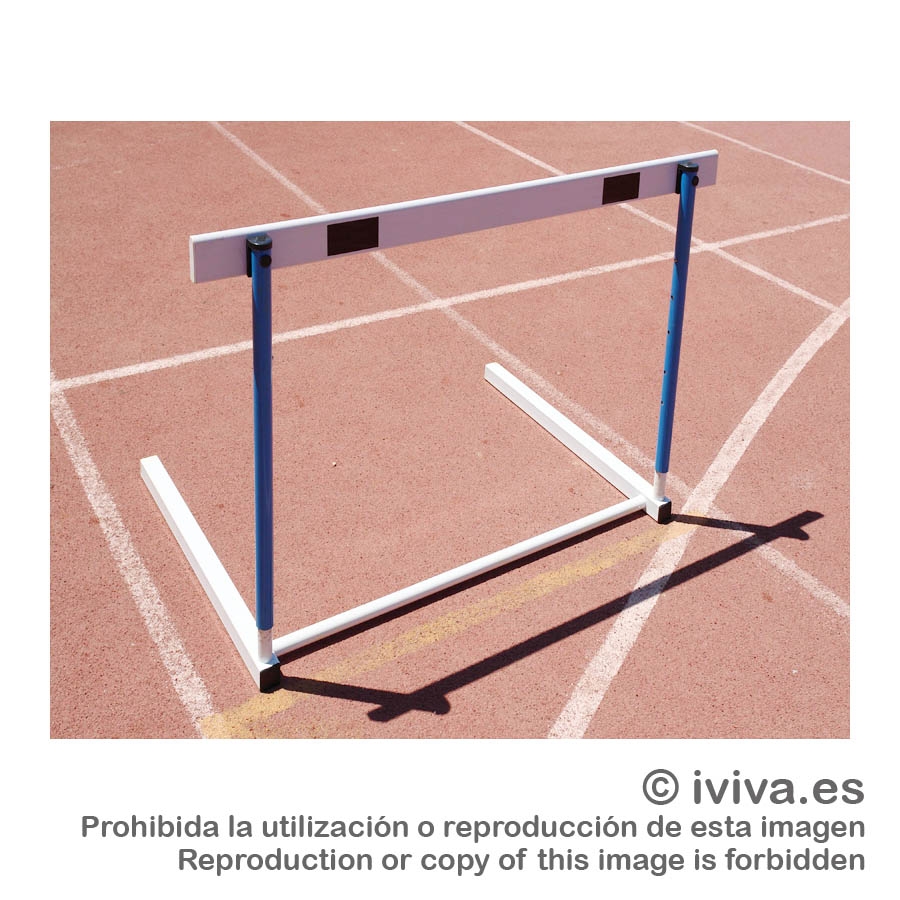 Valla atletismo sin compensar regulable 5 alturas.