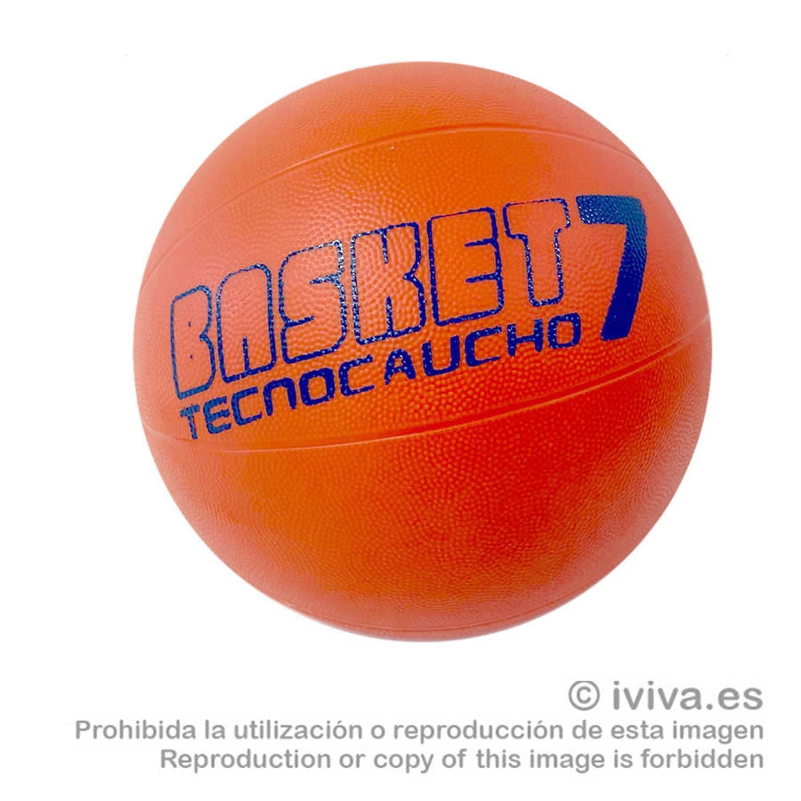 Balón baloncesto tecnocaucho nº 7.