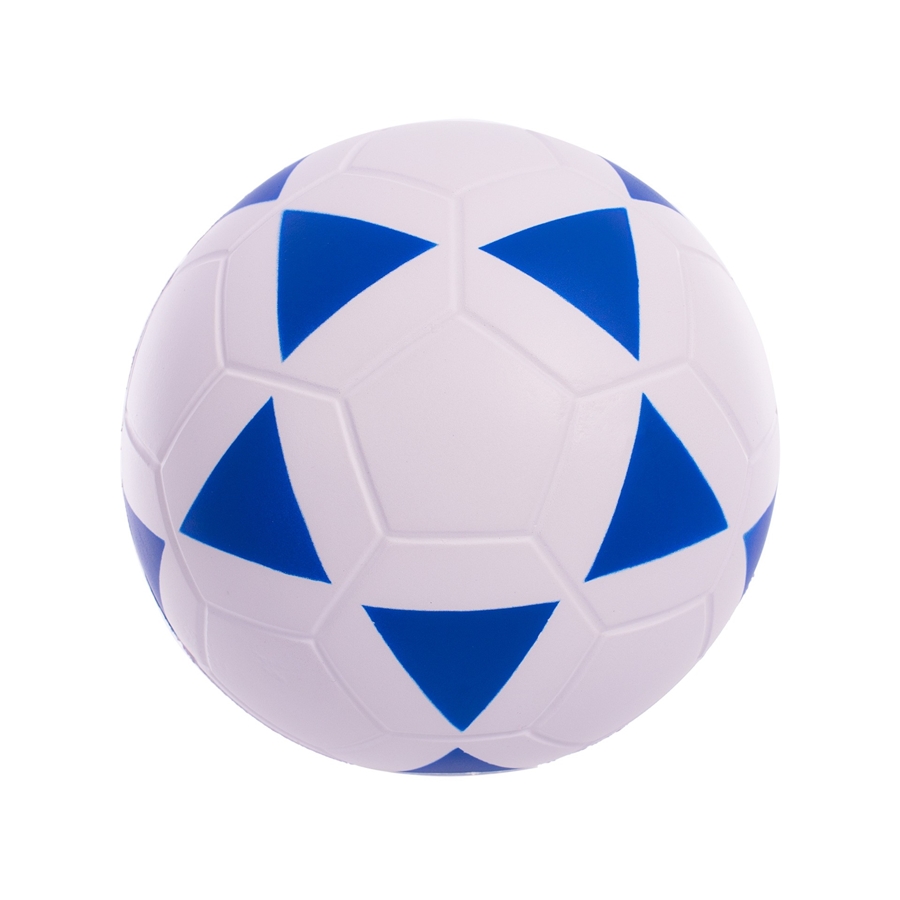 Balón PU decorado fútbol. Ø 190 mm.
