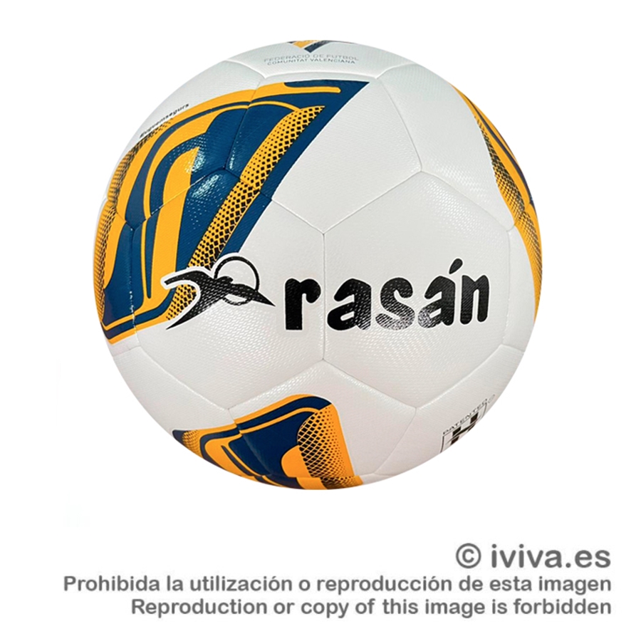 Balón fútbol 11 OFICIAL FFCV. RASÁN. Boca, IVIVA