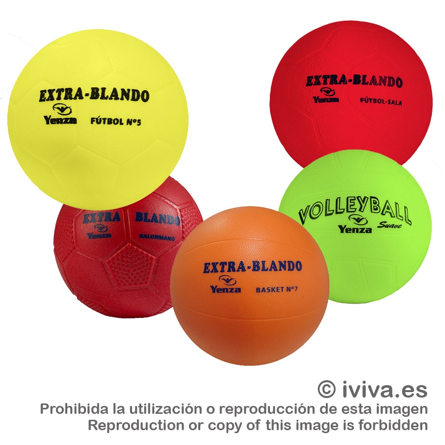 Pelota espuma Foam. Ø 21 cm, iviva