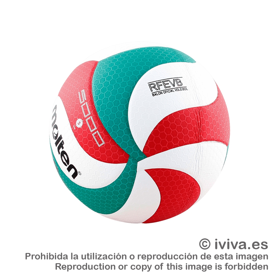 Balón voleibol V5M5000. MOLTEN OFICIAL RFEVB y FIVB.