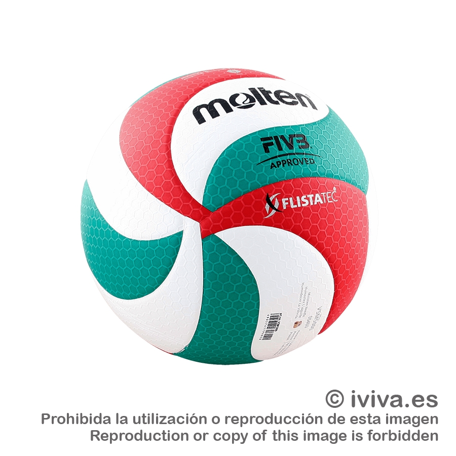 Balón voleibol V5M5000. MOLTEN OFICIAL RFEVB y FIVB.